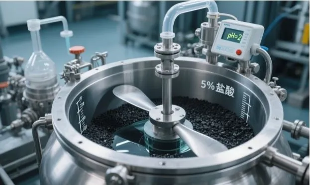 Активирани активни угљеник за прање киселине